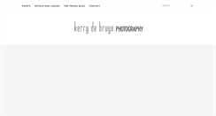 Desktop Screenshot of kerrydebruyn.com